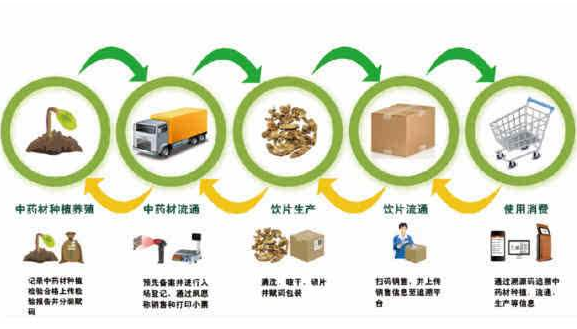 中药材生产全过程品质可溯源系统
